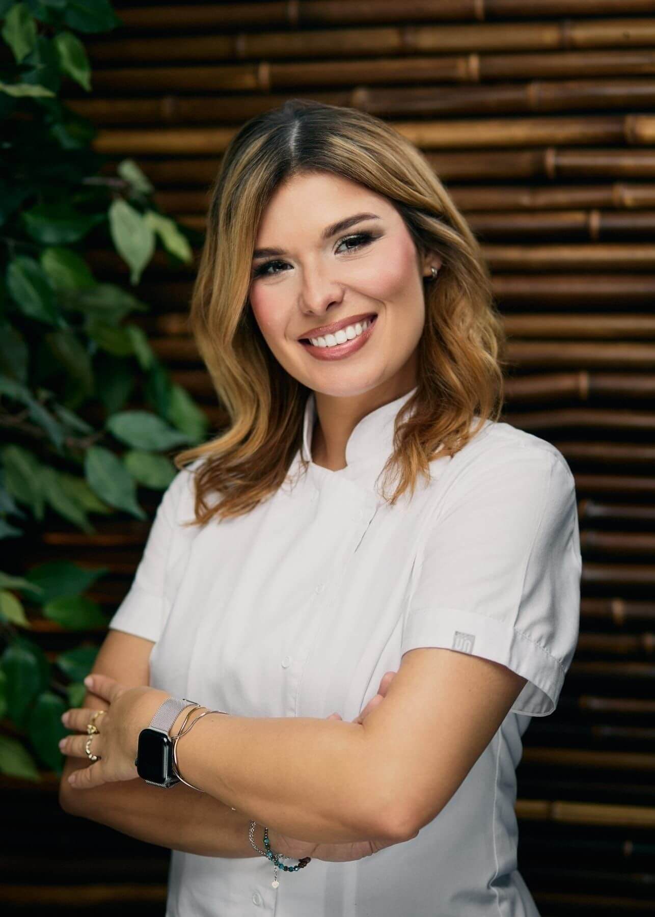 Dagmara - receptionist at Head Hunters hair and beauty salon in Tooting London