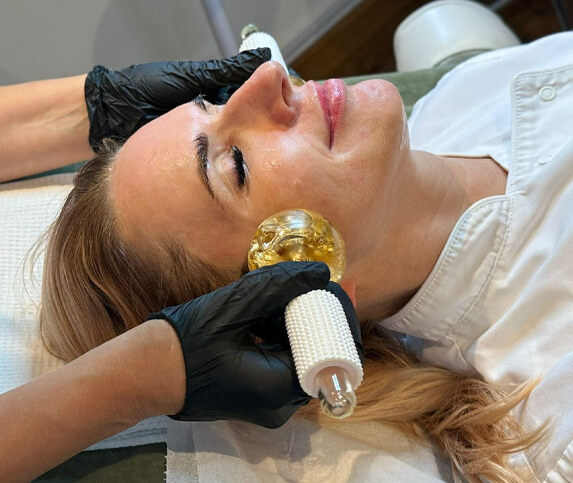 Tooting Beauty Salon glass orb facial treatment healthy glow - Head Hunters London